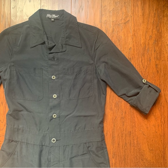 Blue Pearl by Allen Schwartz Button Up Jumpsuit - Size XS - Picture 6 of 10